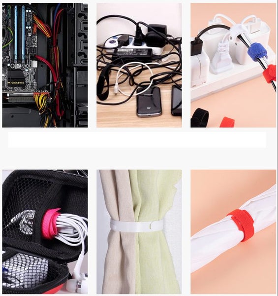 Brand new T shape velcro cable organiser ($1 for 3) Carousel 4