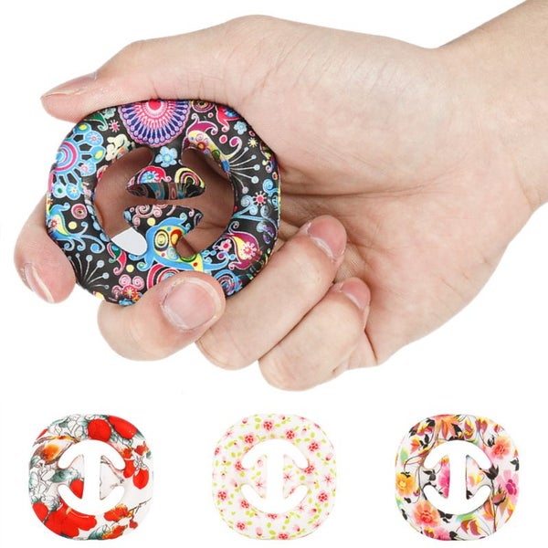 Finger Sensory Fidget Snapper, Snap Grip Grab Squeeze for Stress Anxiety Relief Carousel 1