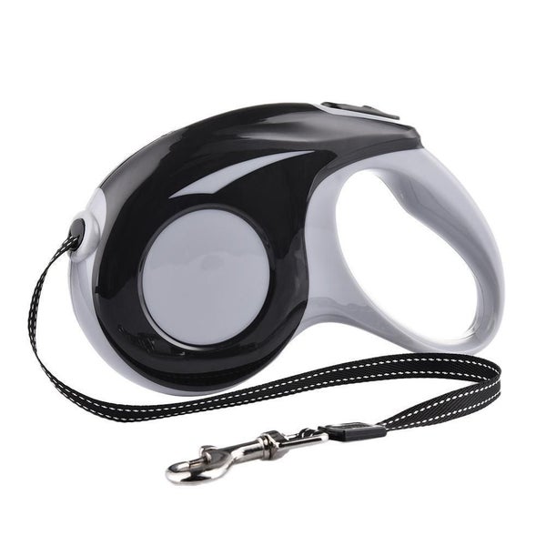 3M/5M| Retractable Dog Leash Strong Nylon Tape One-Handed Brake Pause Lock Carousel 1