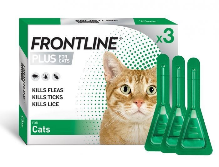 FRONTLINE Plus for Cats-3 pack Carousel 1
