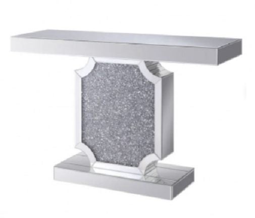 CLEARANCE - Annika Mirrored Console Table W120 **60% OFF** Floor Model Carousel 1
