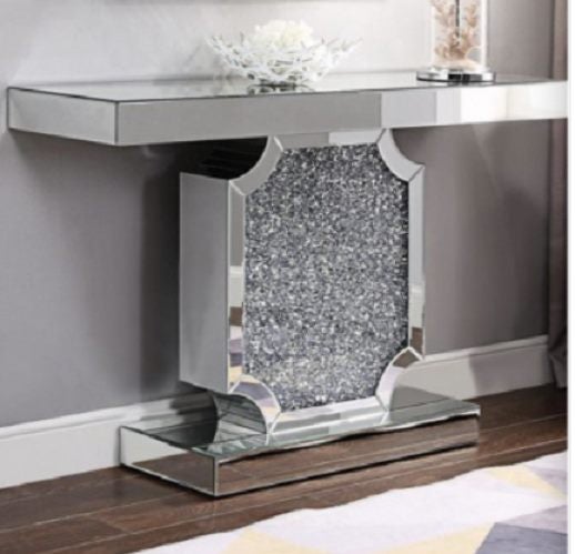 CLEARANCE - Annika Mirrored Console Table W120 **60% OFF** Floor Model Carousel 2