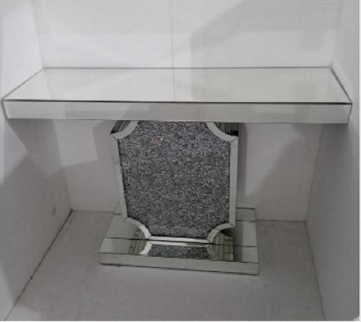 CLEARANCE - Annika Mirrored Console Table W120 **60% OFF** Floor Model Carousel 5