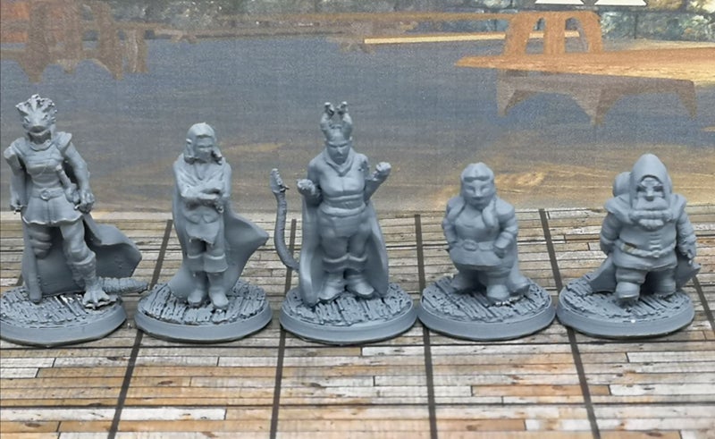 Townsfolke Miniatures Set #15 Freefolke Dungeons and Dragons dice4dungeons Carousel 1
