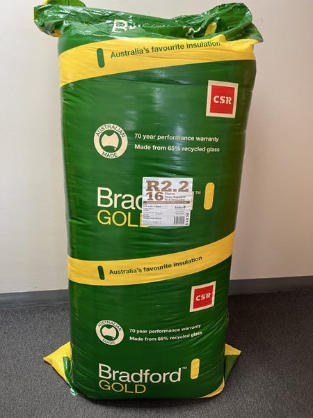 BRADFORD R2.2 WALL INSULATION 10.8M² Carousel 1
