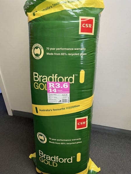 BRADFORD GOLD R3.6 CEILING INSULATION 8.0M2 Carousel 1