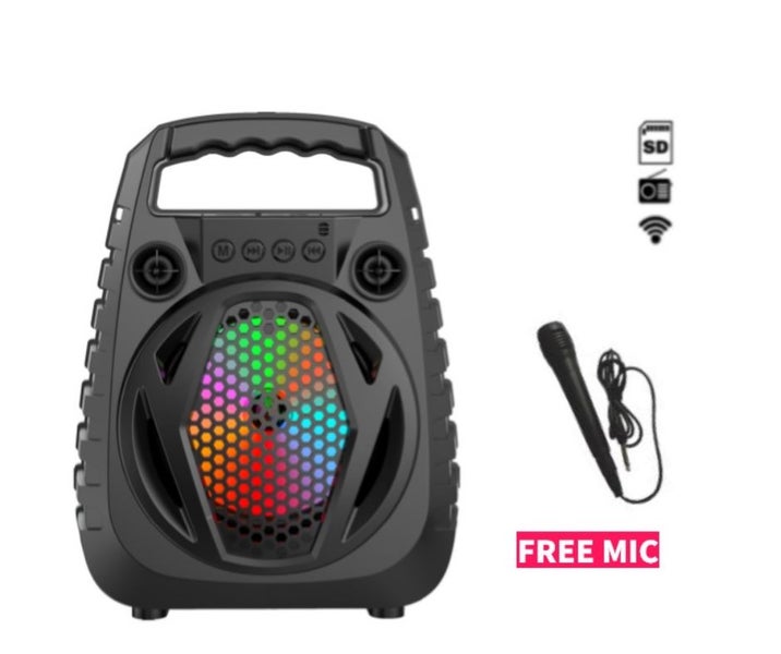 Wireless Bluetooth Super Bass Speaker with Mic Model ZQS6129 Carousel 1