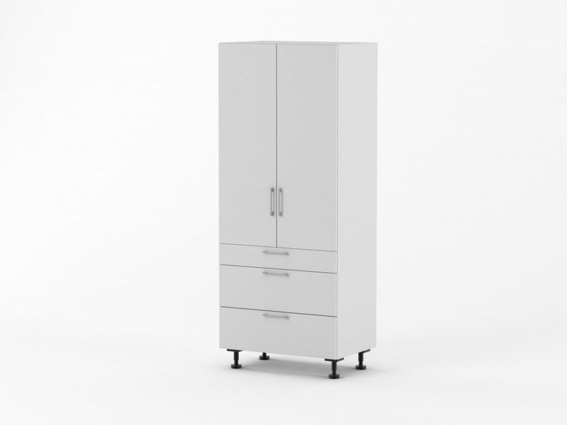 Kitchen Pantry 900mm pantry melamine white Carousel 1
