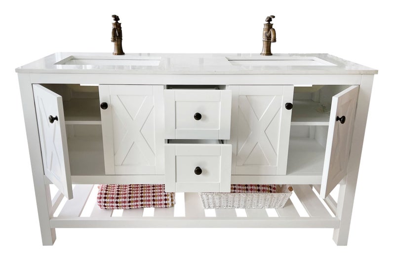 Villa Solid Wood Vanity Insert Basins 1500wx500dx880h $2390 Handcraft Carousel 16