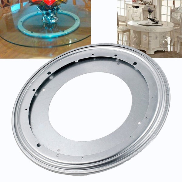 12'' Heavy Duty Metal Bearing Rotating Swivel Turntable TV Lazy Susan Display Carousel 1