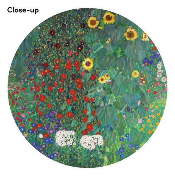 Farm Garden With Sunflowers by Gustav Klimt Art Print Carousel 2