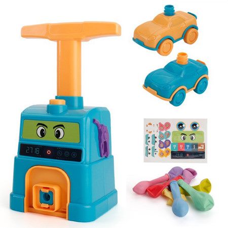 Kids Puzzle Fun Toy Inertial Power Ball Car Science Experiment Carousel 1