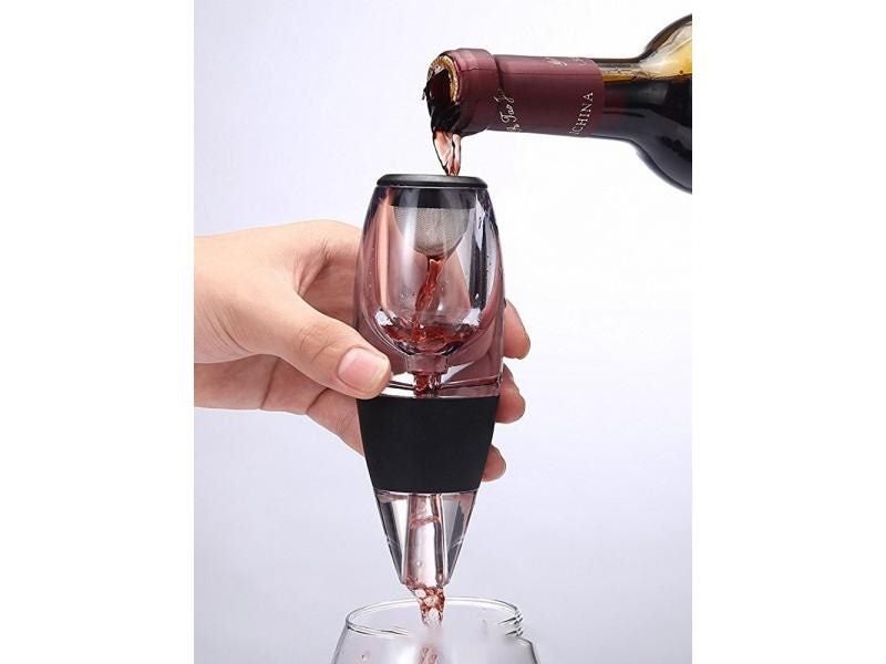 Portable Red Wine Decanter Aerator Bernoulli Air Magic Aerator Red White Wine Carousel 1