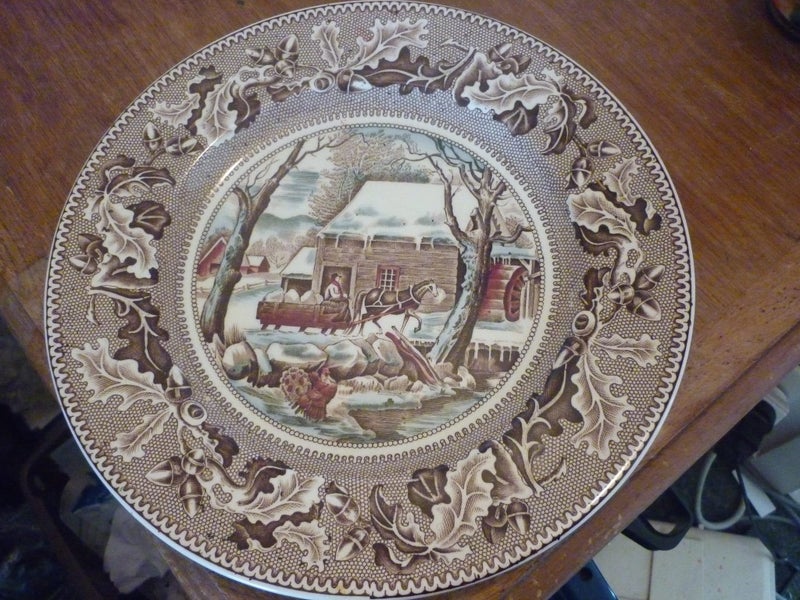 JOHNSON BROS HISTORIC AMERICA PLATE Carousel 4