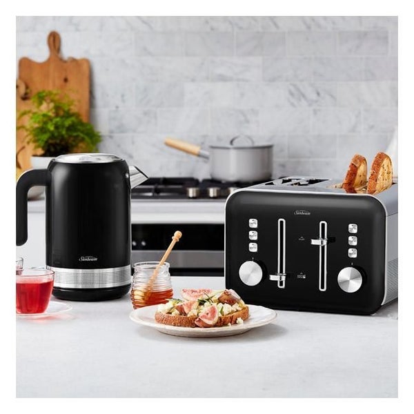 Sunbeam Simply Shine 4 Slice Toaster - Black (TAP4004BK) Carousel 2
