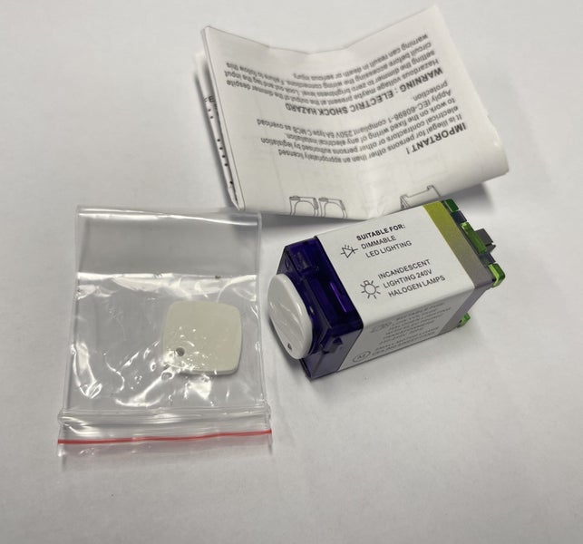 Universal Push Dimmer Trailing/Leading Edge 300VA Carousel 2