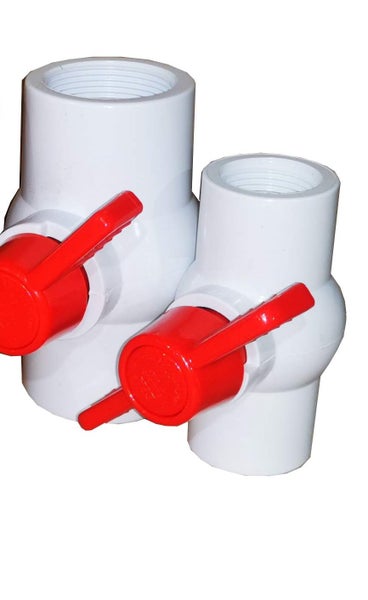 15mm (1/2’’)150PSI ,Female Both End Threaded Ball Valve, PVC Pressure Fittings Carousel 1