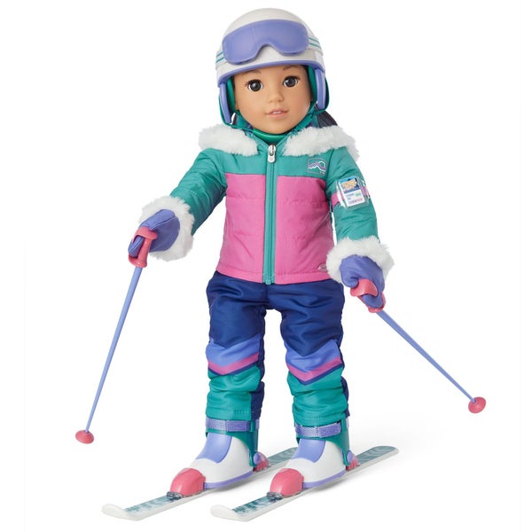 American Girl 18" Doll ~ Corinne’s™ Ski Accessories ~ brand new, sealed box Carousel 2