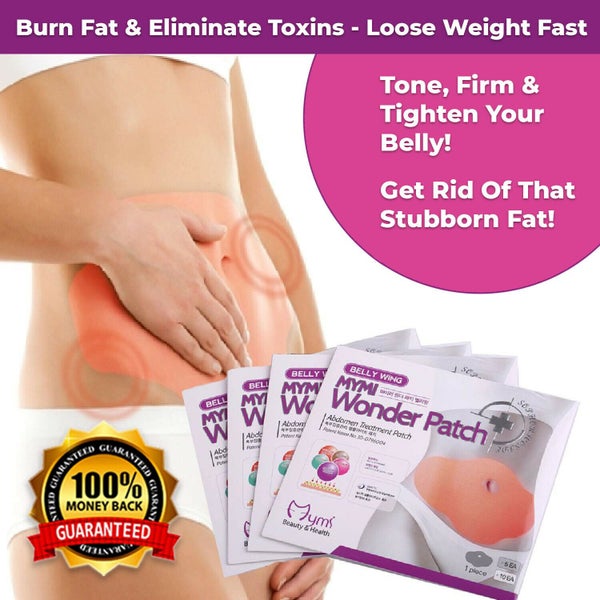 5X MYMI WONDER PATCH BELLY PATCH SLIMMING WEIGHT LOSS FAT BURNER NAVEL STICKER Carousel 1
