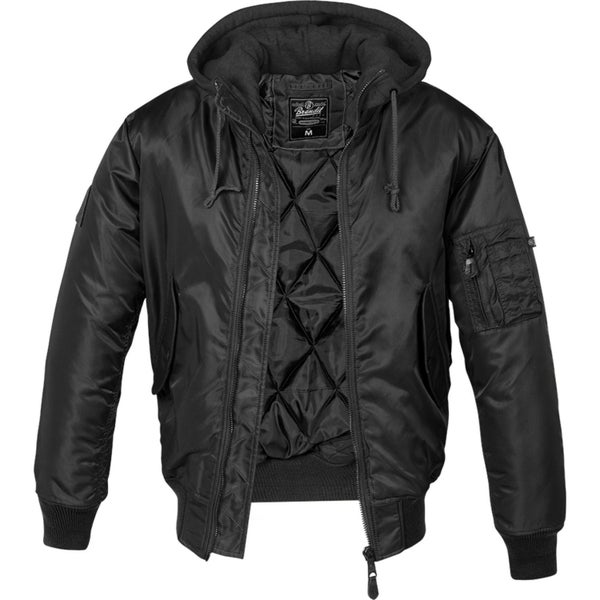 Brandit - MA1 BOMBER Hooded Jacket Carousel 1