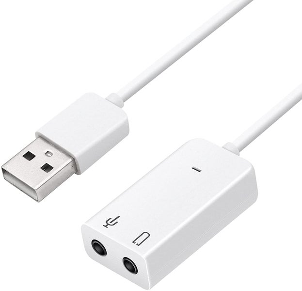 USB Sound Card Adapter 7.1 Channel External Adapter Stereo Sound Card Converter Carousel 1