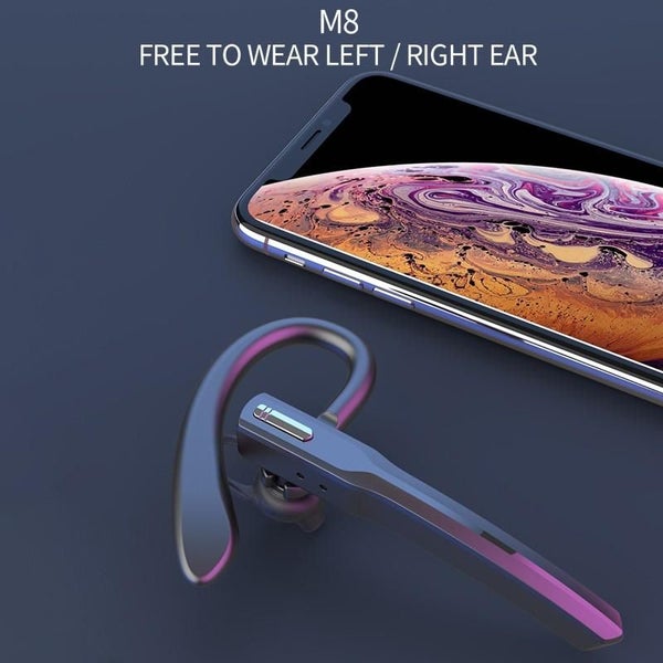 Wireless Headset Bluetooth Earphone Driving Earhook Earplugs Car HD Call Earbuds Carousel 11