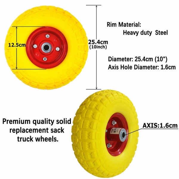 10" Hand Truck Trolley Wheel Carousel 2