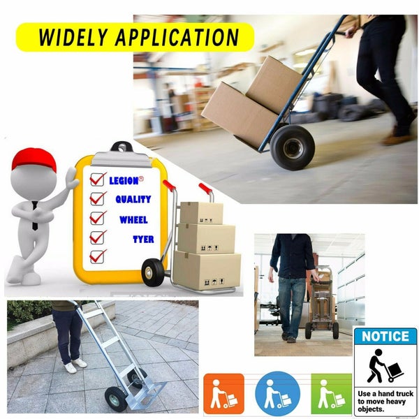 10" Hand Truck Trolley Wheel Carousel 5