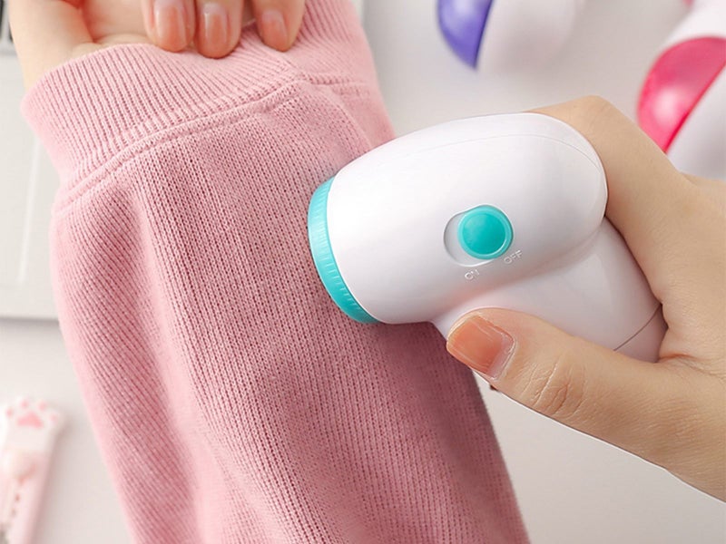 2X Electric Sweater Lint Remover Fabric Shaver Trimmer Cleaner Random Color Carousel 1