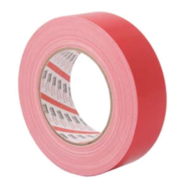 Cloth Duct Tape (100mph) - 48mm x 25m Red Tapespec Carousel 1