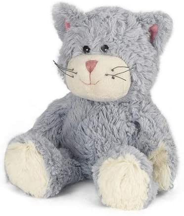 Warmies 13'' Fully Heatable Cuddly Toy Scented with French Lavender -Blue Cat Carousel 1