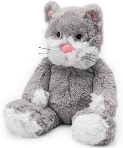 Warmies 13'' Fully Heatable Cuddly Toy Scented with French Lavender -Blue Cat Carousel 6