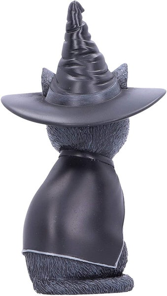 Nemesis Now Purrah Witches Hat Occult Cat Figurine, Black, 13.5cm Carousel 6