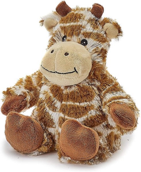 Warmies JUN-GIR-2 Heatable Plush Toy, Brown Carousel 1