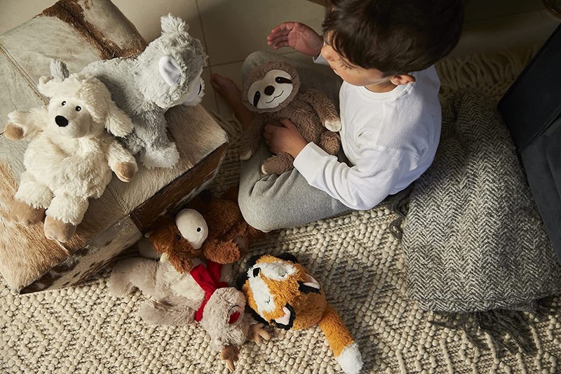 Warmies JUN-FOX-1 Heatable Plush Toy, Brown Carousel 2