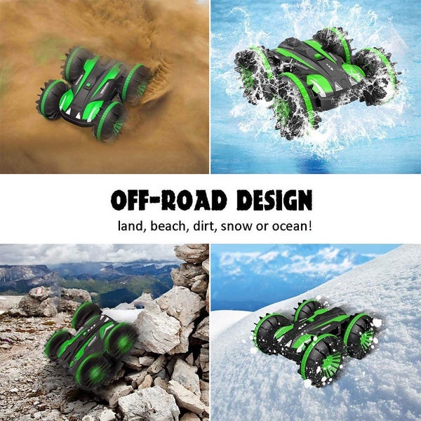 Amphibious Remote Control Boat Truck Stunt Car Carousel 2