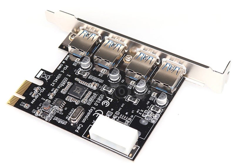 4 Port PCI E To USB 3.0 HUB PCI Express Expansion Card Carousel 2