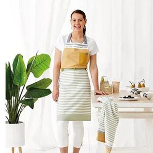 Ladelle Kitchen Cooking Revive Apron Adult One Size Carousel 2