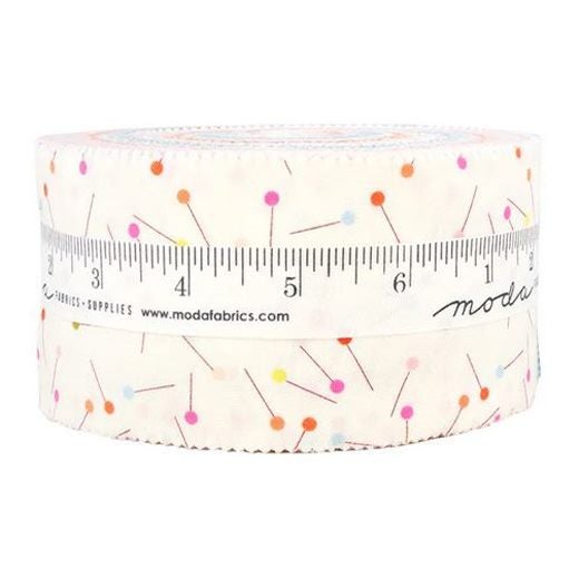 Moda Quilting Patchwork Jelly Roll Make Time 2.5 Inch Sewing Fabrics Carousel 2