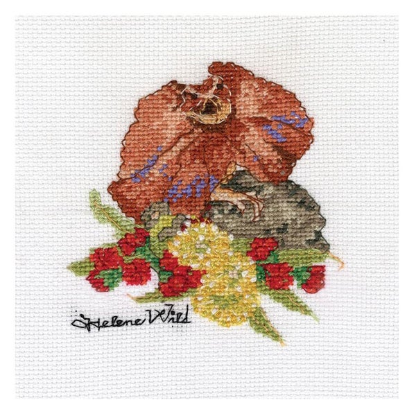 Helene Wild Australian Cross X Stitch Kit Frill Neck Lizard Counted Carousel 2