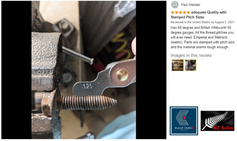 NEW new 52Pcs Metric Thread Measuring Gage Screw *Sale NOW* Carousel 2