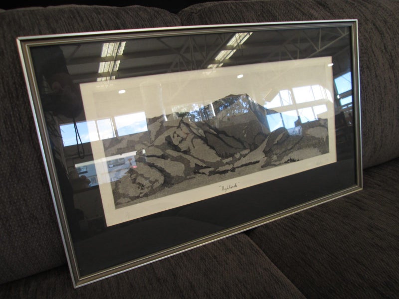 "Highlands" 1979 Limited Edition Framed Print 1/8 Carousel 2