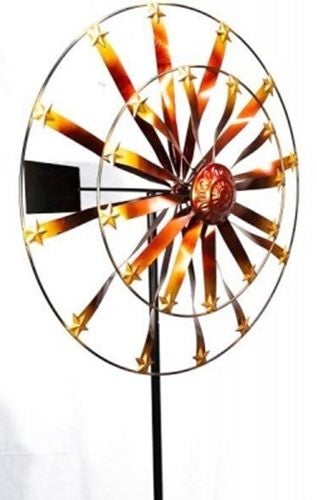 Metal wind mill, 69cm wide! Carousel 1