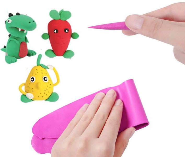 42 Colors Non-Toxic Soft DIY Craft Modelling Clay & Kit Oven Bake Clay Carousel 7