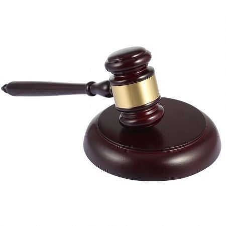 Wooden Handcrafted Wood Gavel Hammer Sound Block Set Carousel 1