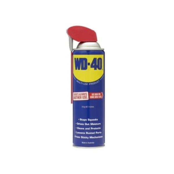 WD40 Lubricant - Aerosol with Smartstraw 350gm Carousel 1