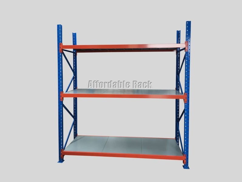 Pallet racking with shelves 3.0Hx2.7Lx0.9Dm Carousel 1