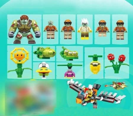 Building Blocks Mini Figure Toys The Sky City Carousel 5