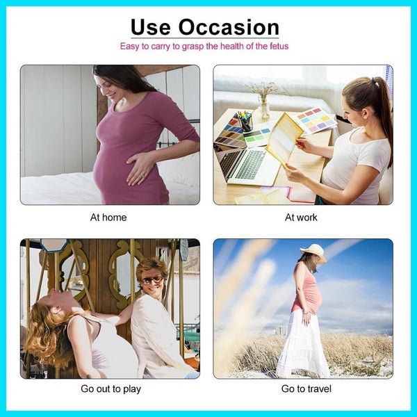 Fetal Doppler Ultrasound Sound Baby Heartbeat Monitor Carousel 2
