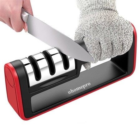 Kitchen Sharpener 3-Stage Knife Sharpening System Carousel 1